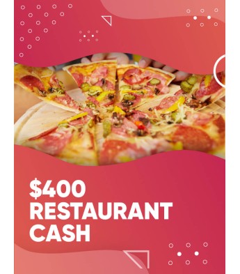 $400 Restaurant Cash